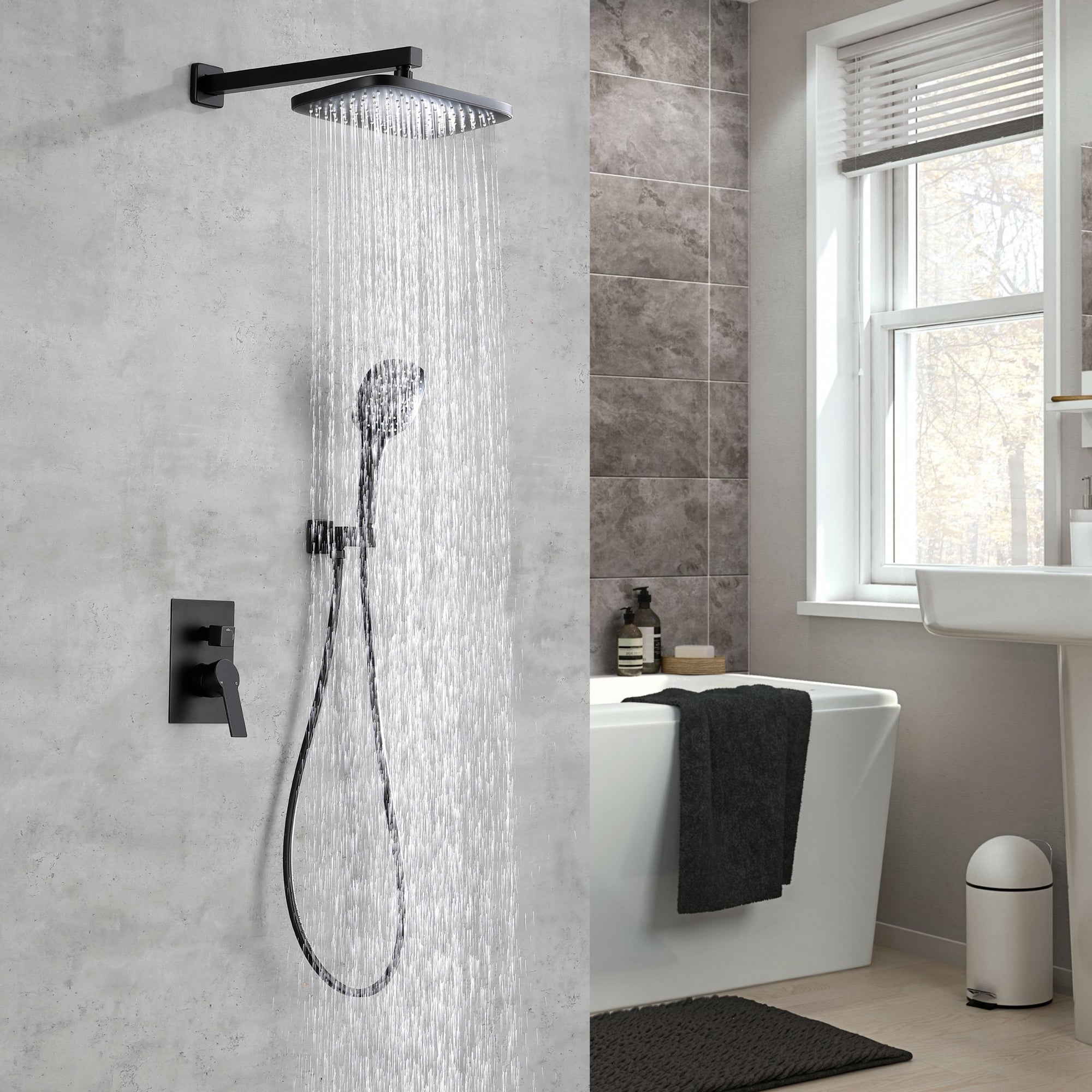 rain shower system