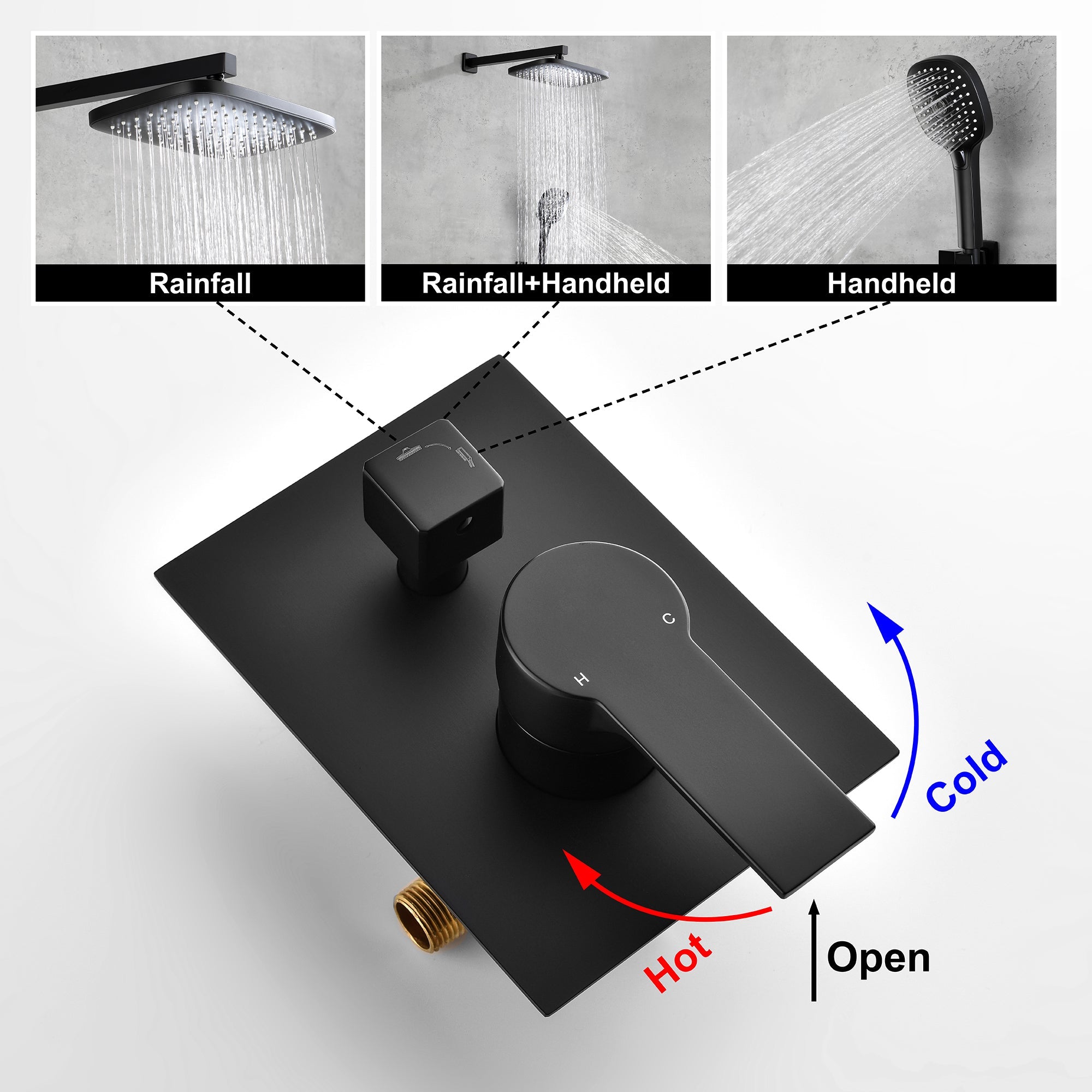 shower faucet system