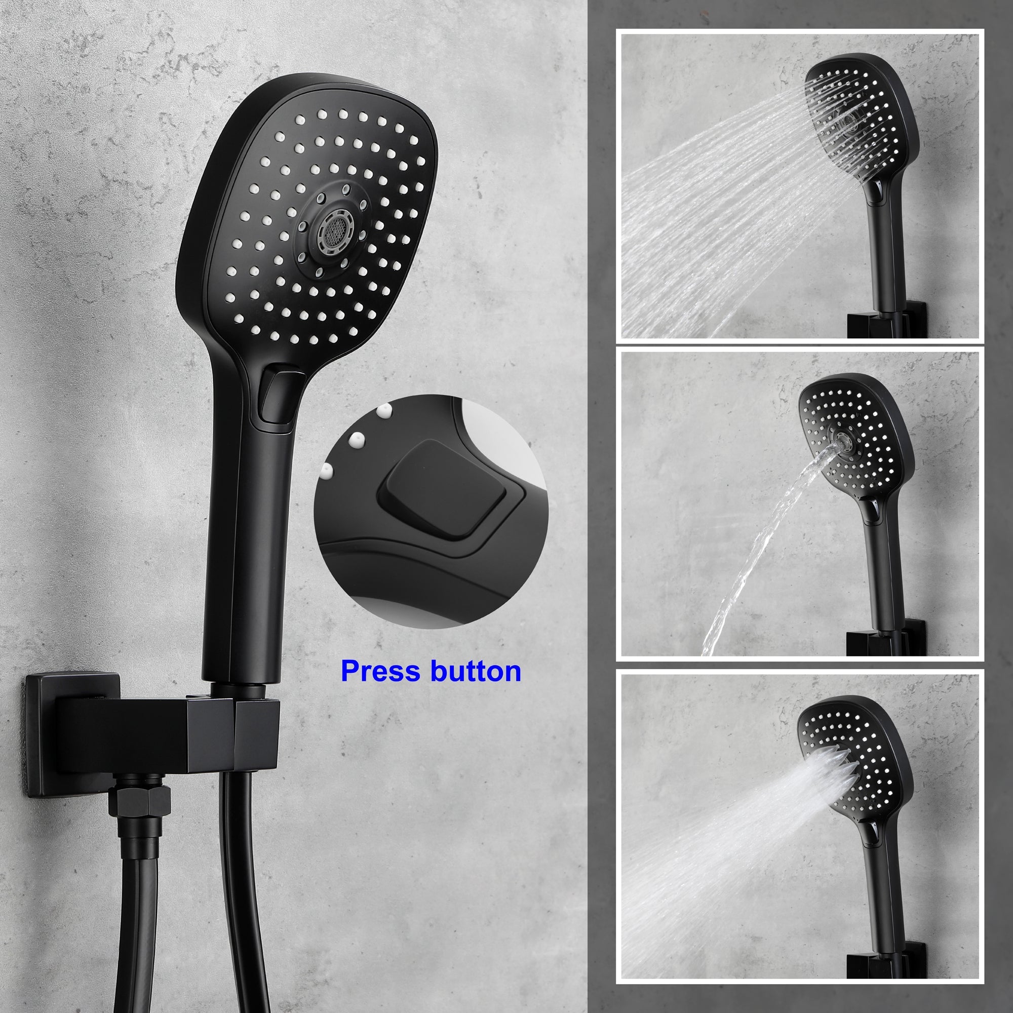 rainfall shower system