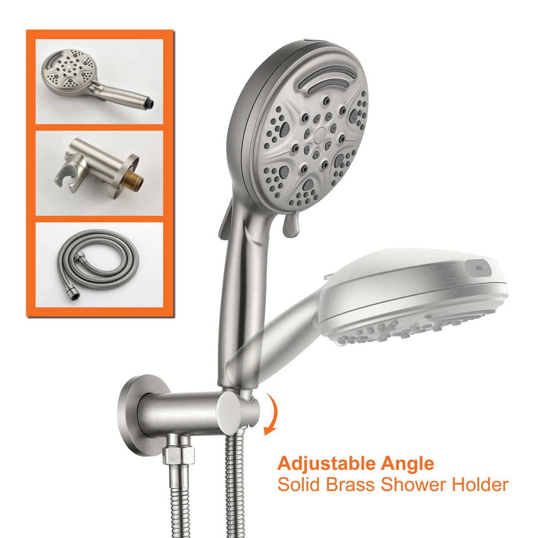 dual shower head system