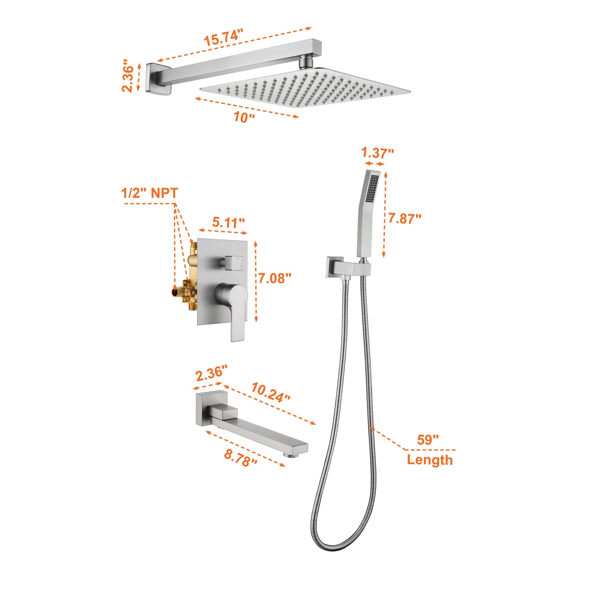 shower wall systems