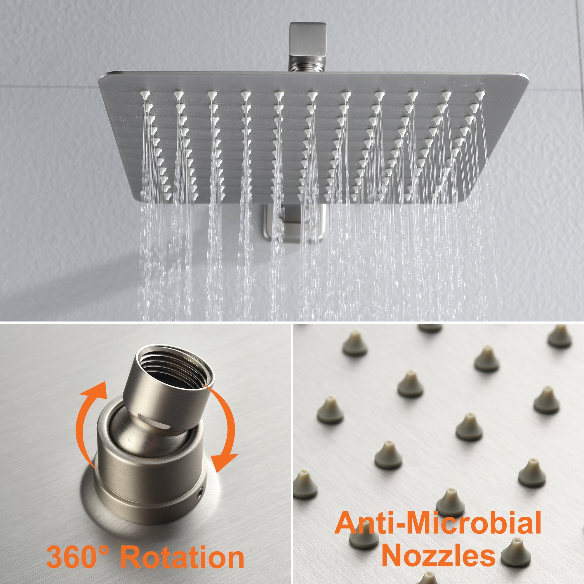 luxury shower system