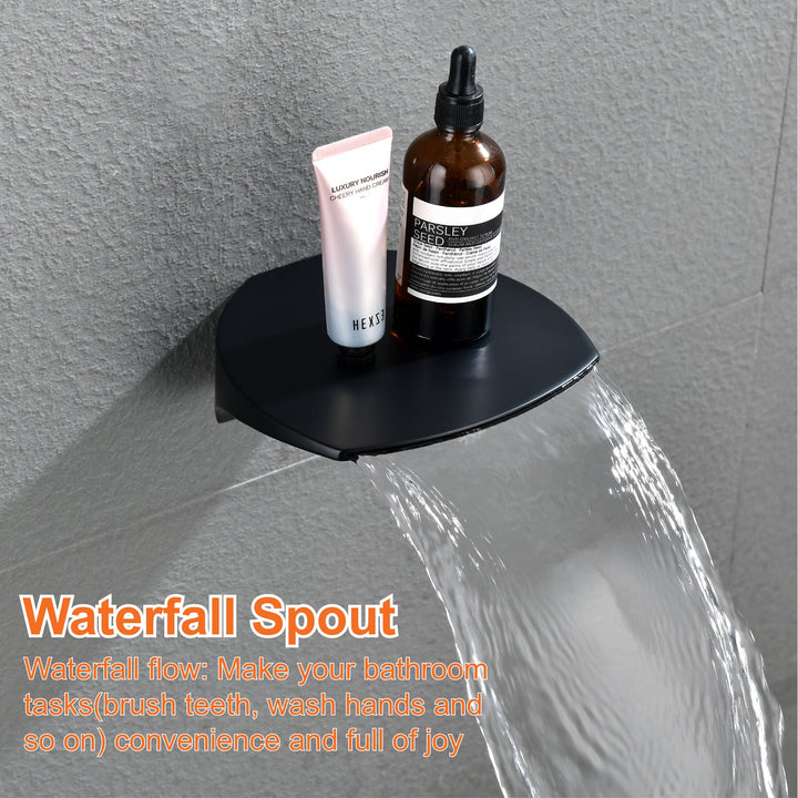 10 inch Single-Handle 3-Spray Round High Pressure Shower Faucet