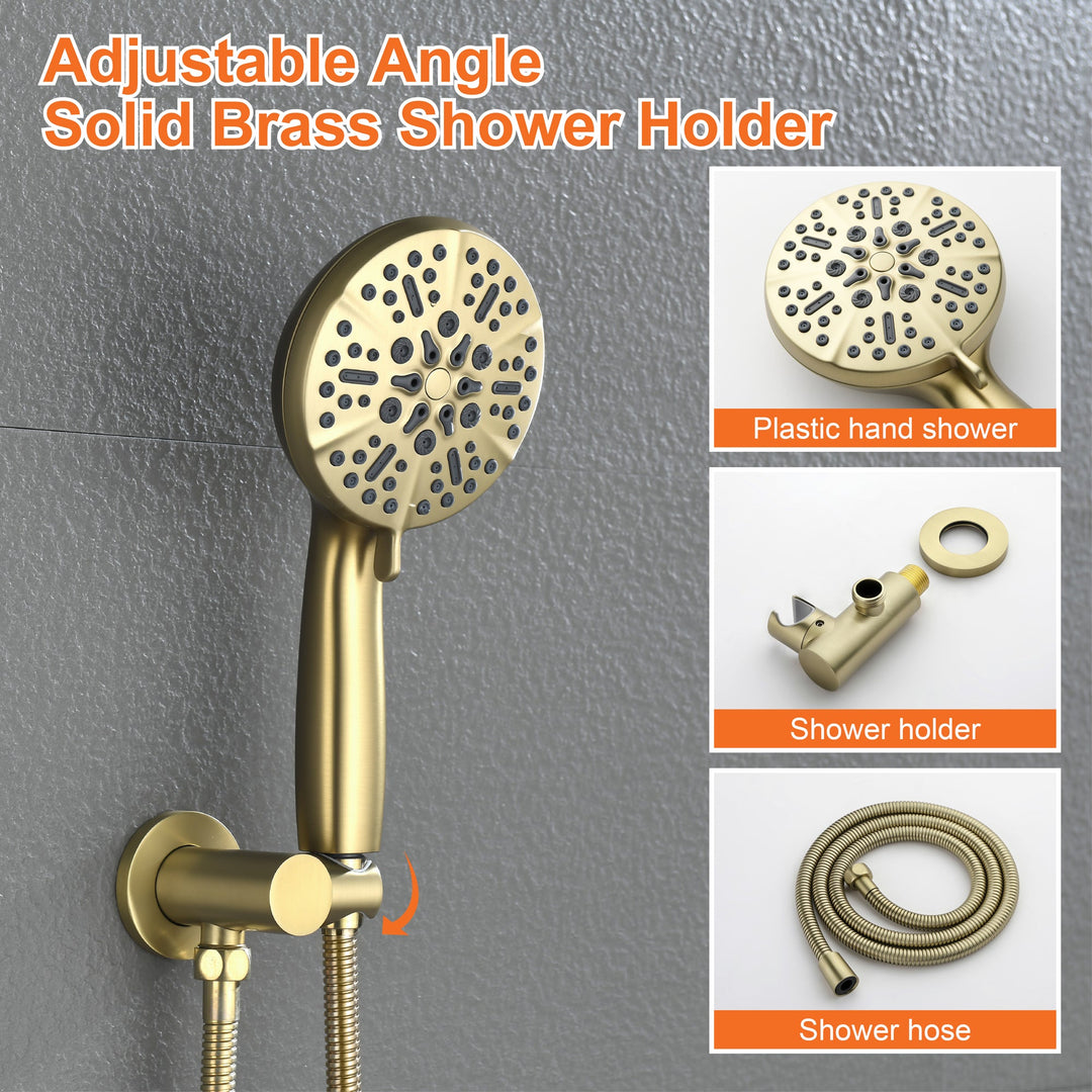 multiple shower head system