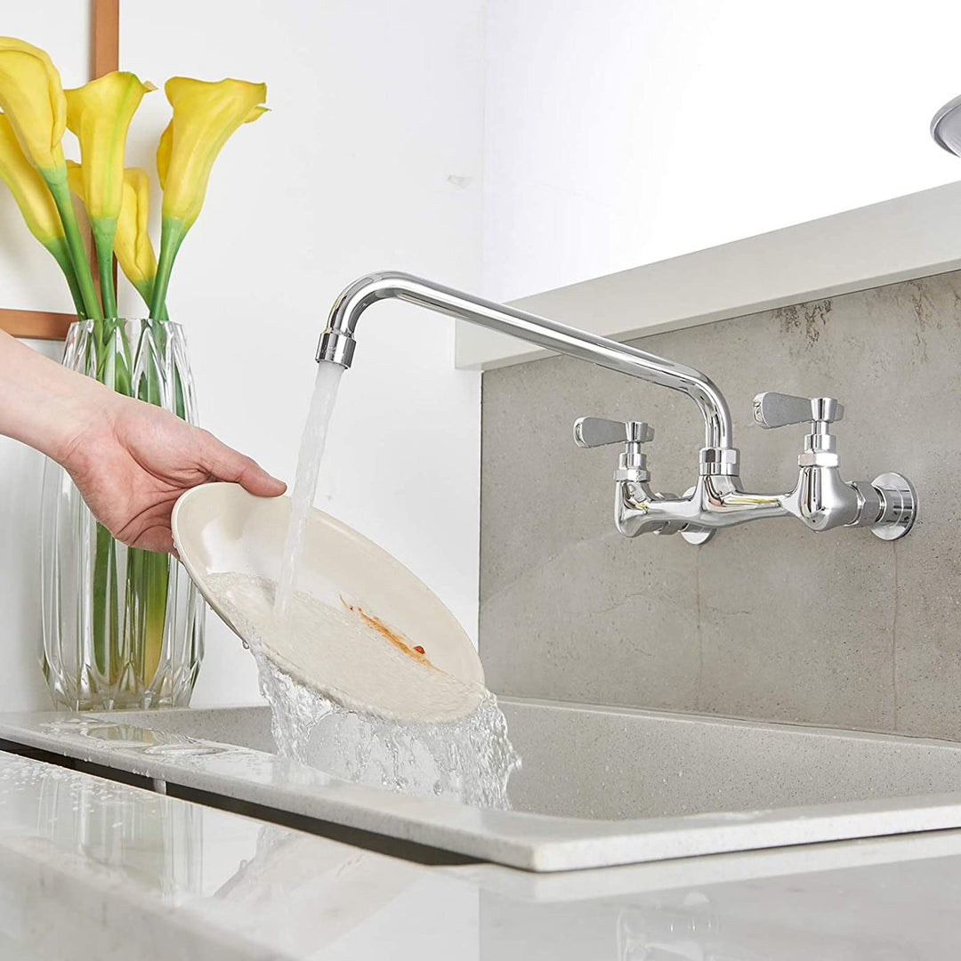 Rotating Nozzle Kitchen Faucet