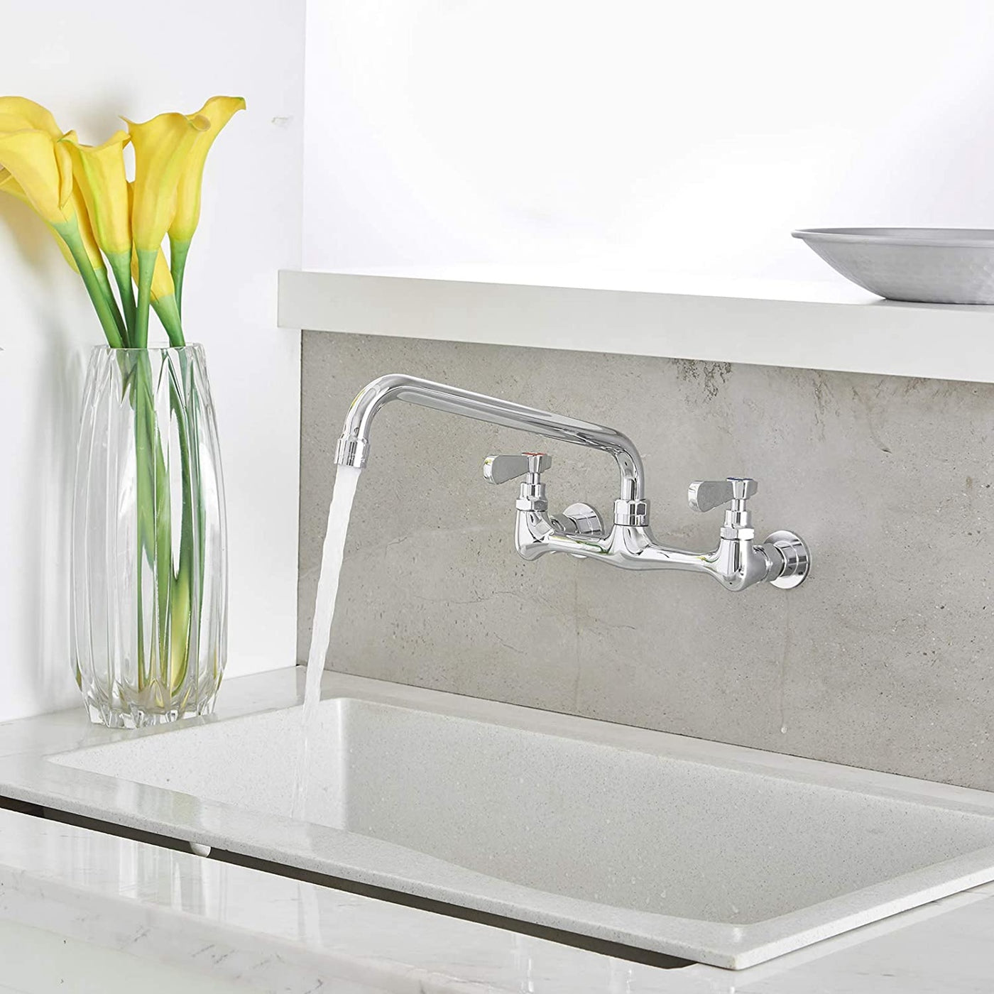 Hand Wall Mounted Kitchen Faucet