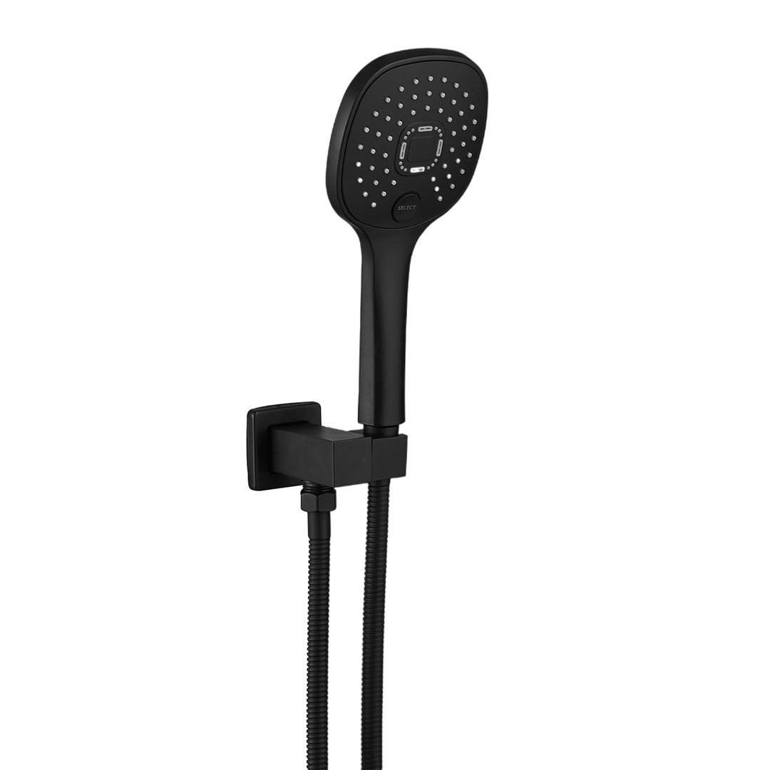 11 inch Single-Handle 2-Spray of Rain Shower Head System Shower Faucet and Handheld Shower Kit