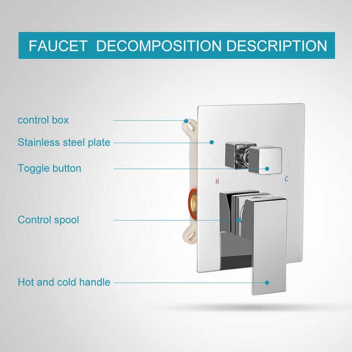 shower faucet system