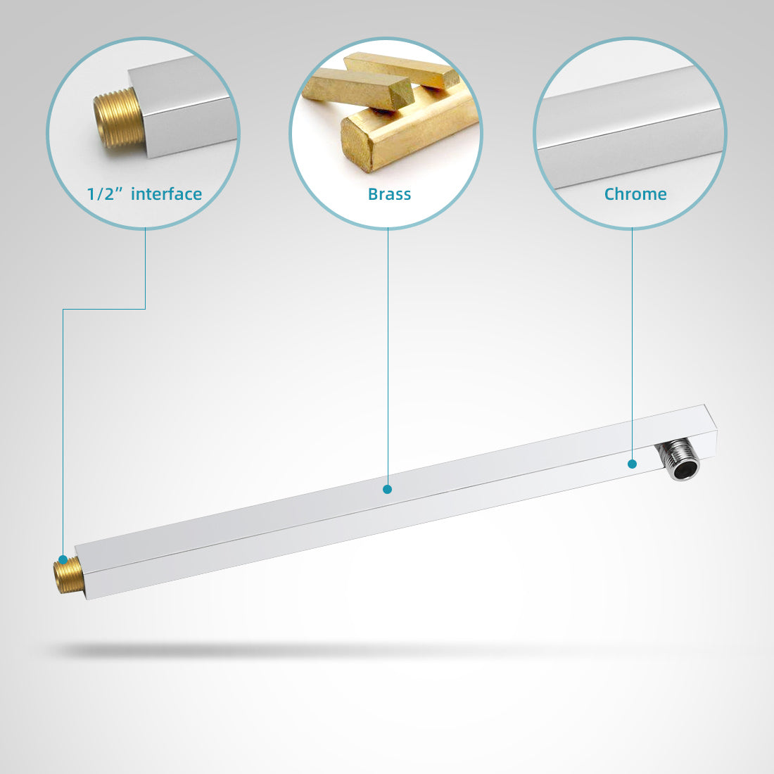rain shower head system