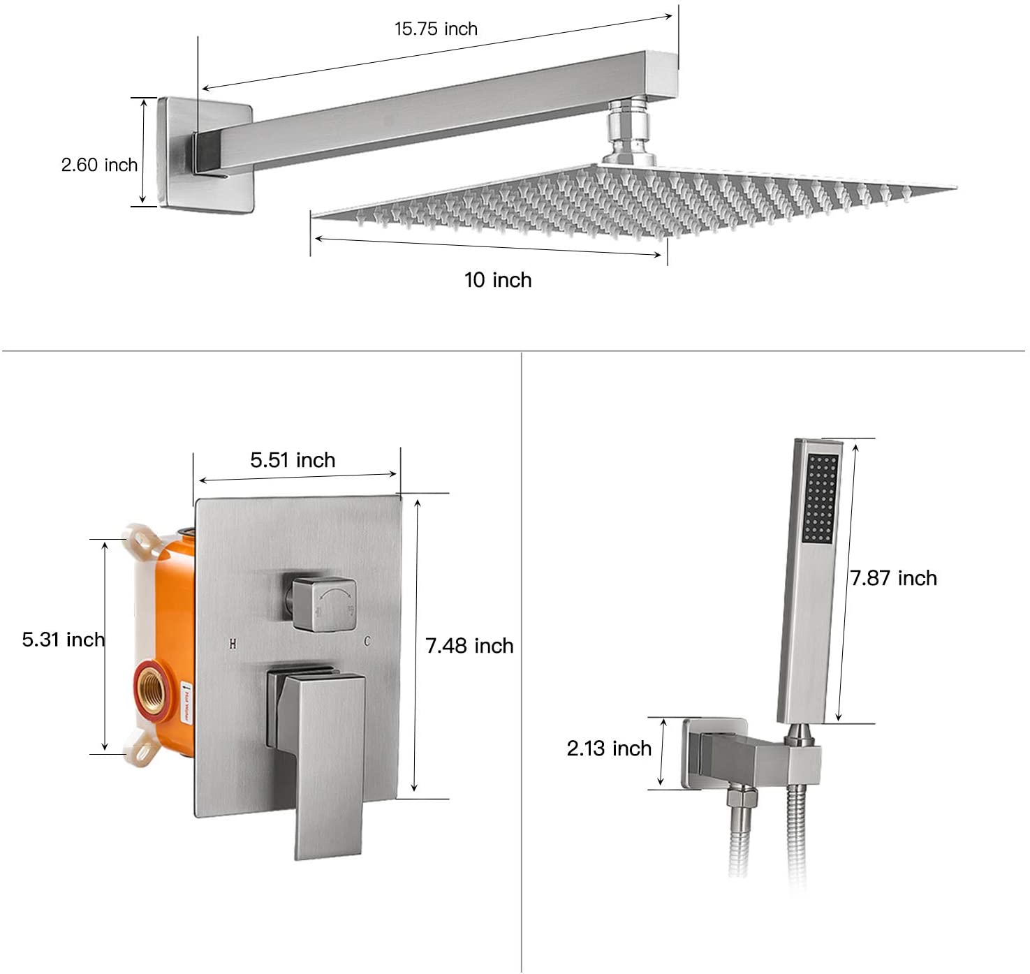 complete shower system
