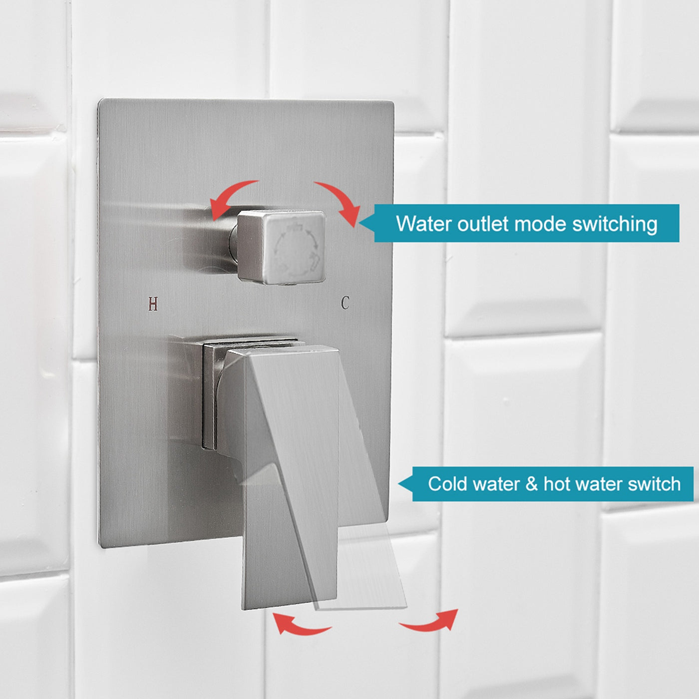 shower system with handheld