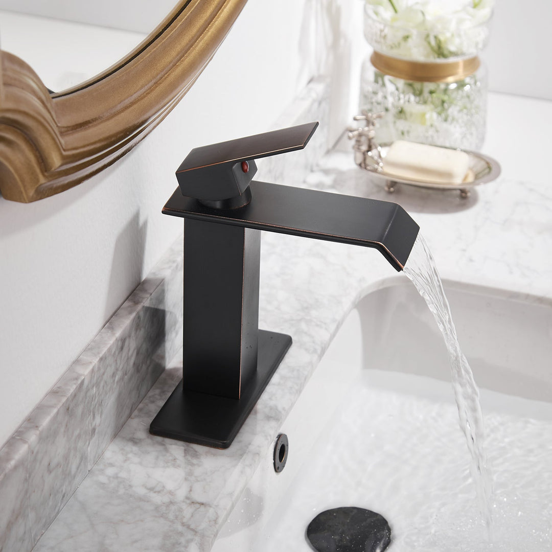 single handle bathroom faucets