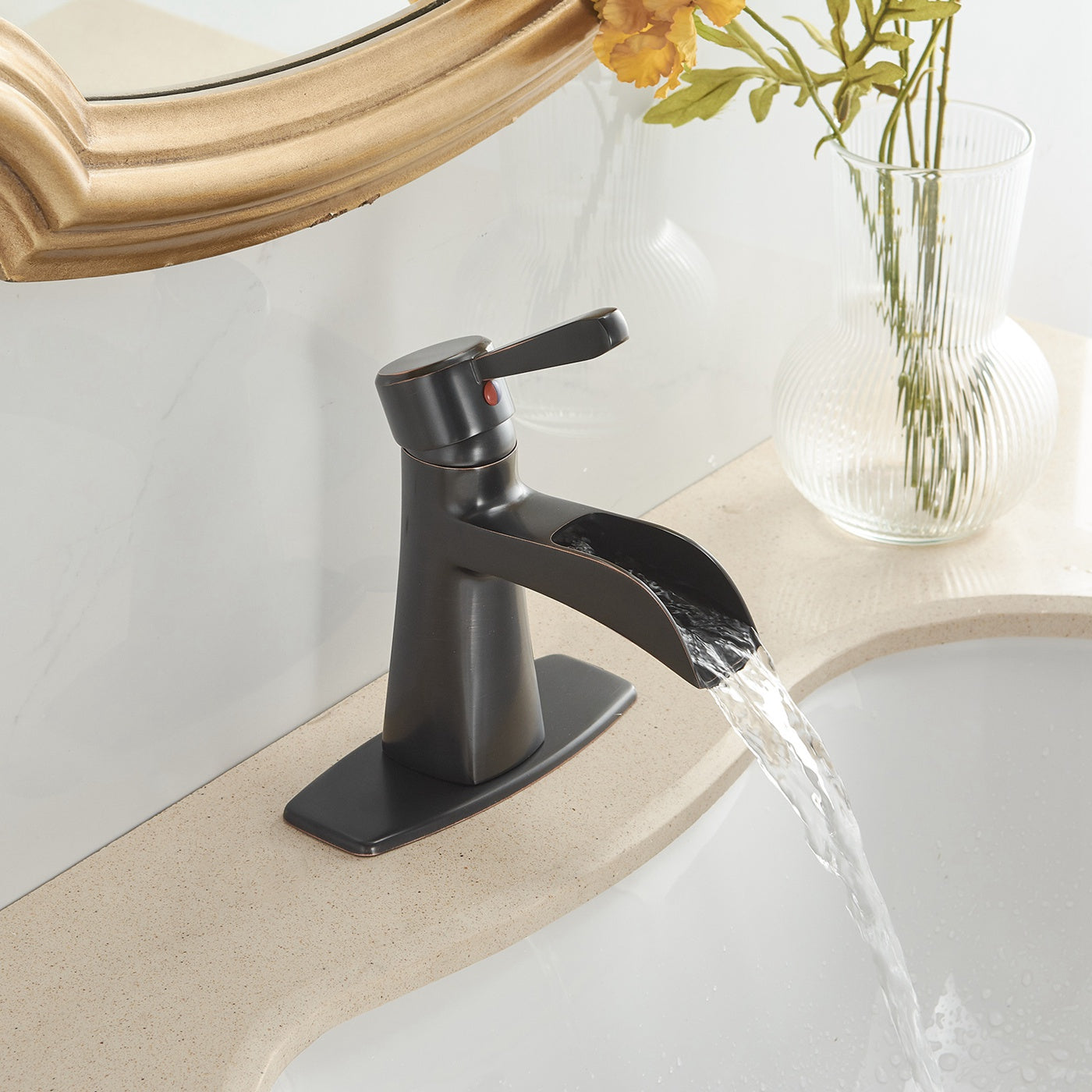 single hole bathroom faucet