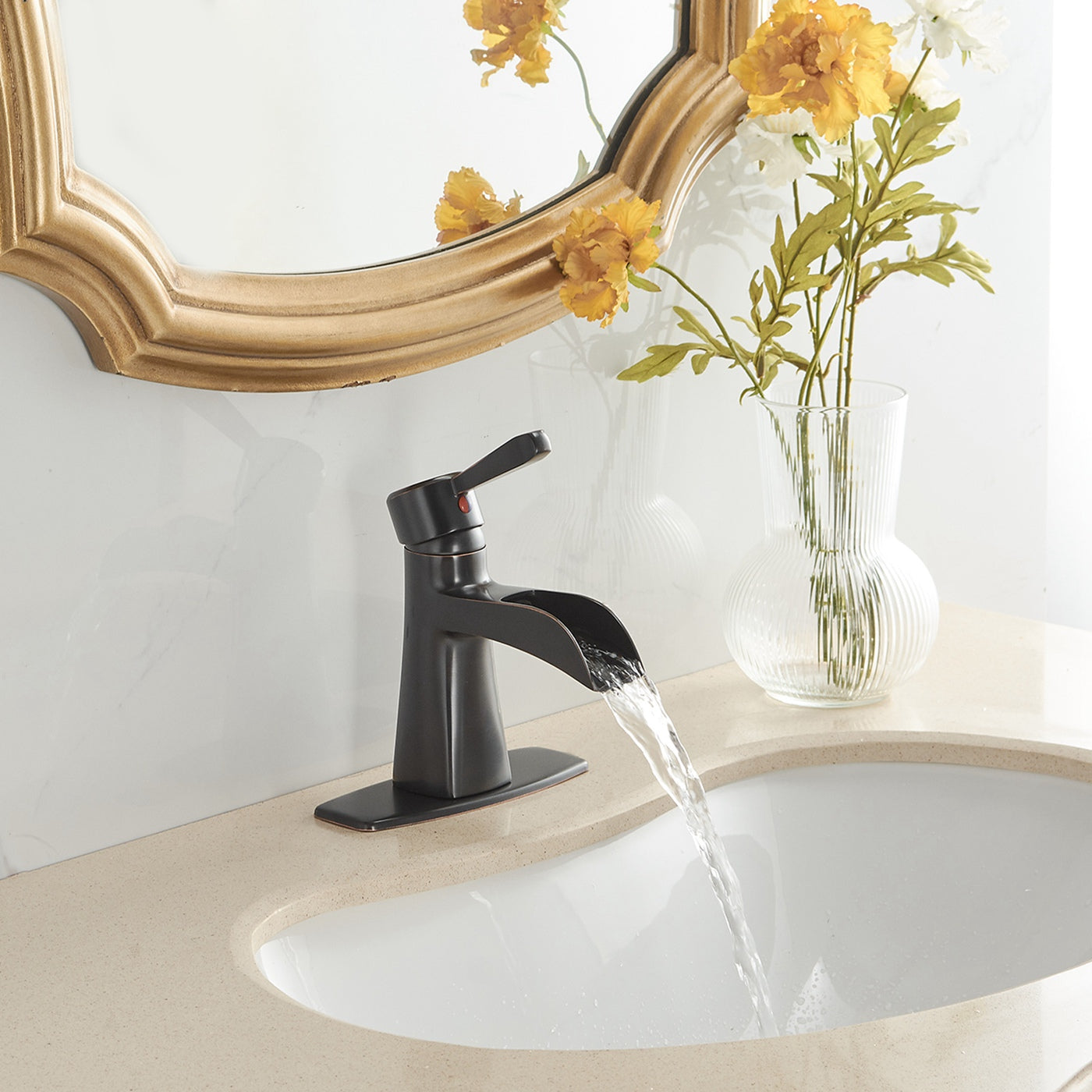 single handle bathroom faucet