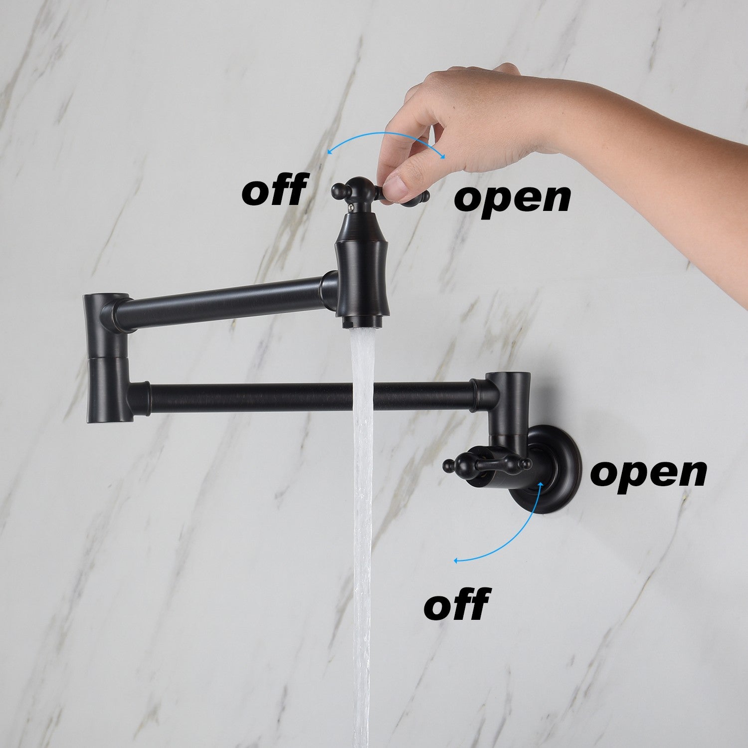 Faucet with 360° Rotation