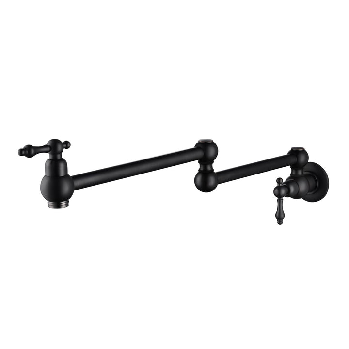 Wall Mounted Pot Filler with 180° Rotation