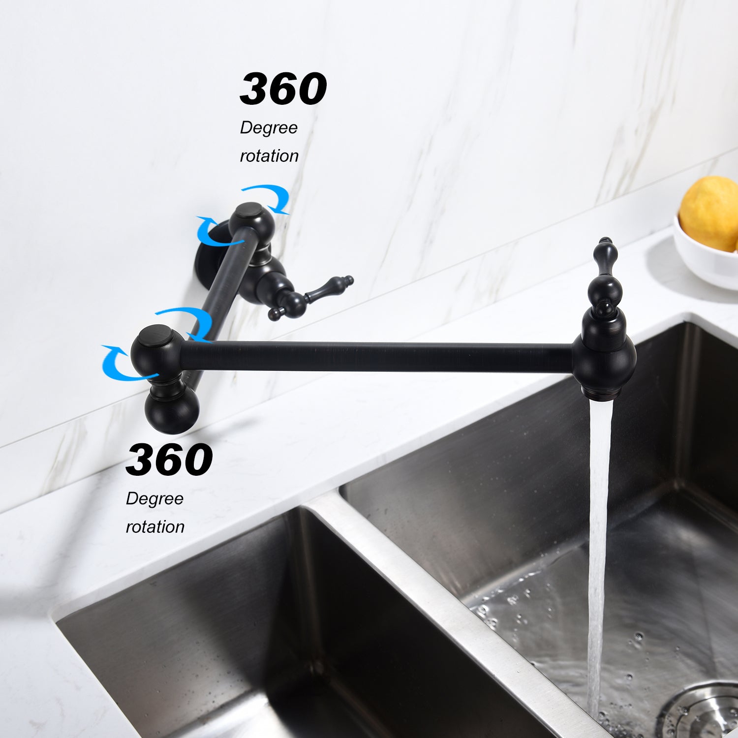 Wall Mounted Pot Filler