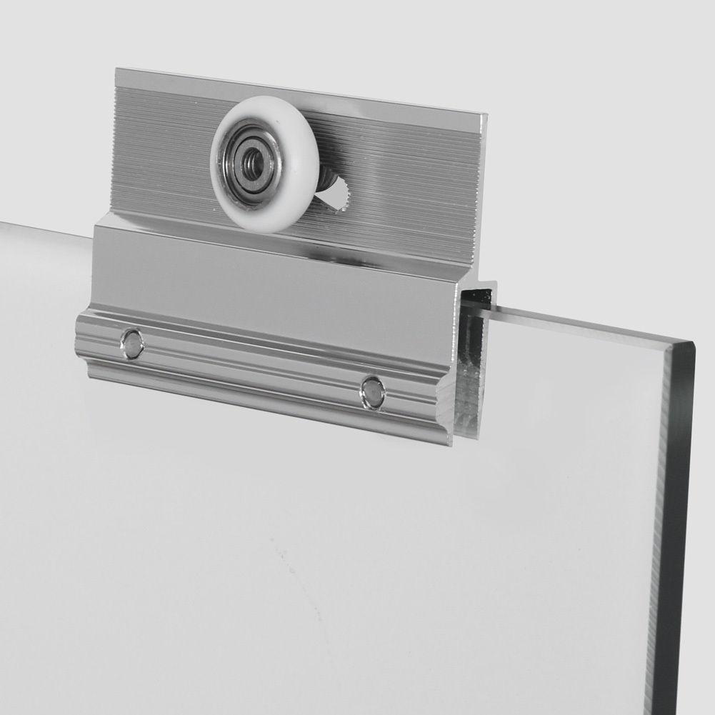 48 in. W x 72 in. H Sliding Framed Shower Doors Clear Glass