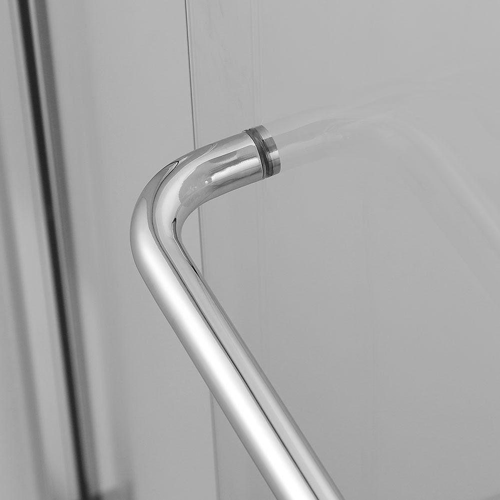 48 in. W x 72 in. H Sliding Framed Shower Doors Clear Glass