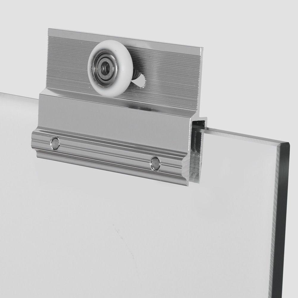 48 in. W x 72 in. H Sliding Framed Shower Doors Clear Glass