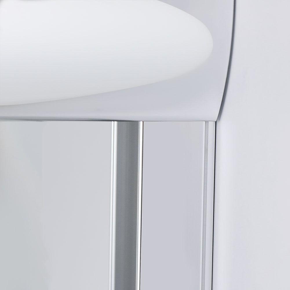 48 in. W x 72 in. H Sliding Framed Shower Doors Clear Glass