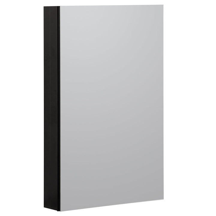 19 in. x 30 in. Frameless Recessed or Surface-Mount Beveled Single Mirror Bathroom Medicine Cabinet