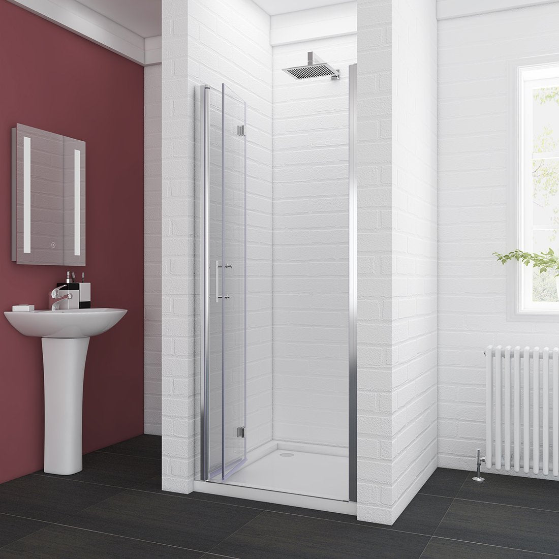 frameless glass shower doors
