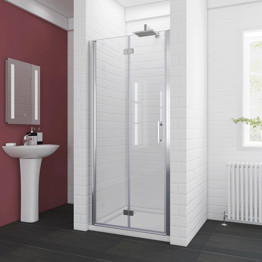 glass sliding shower door