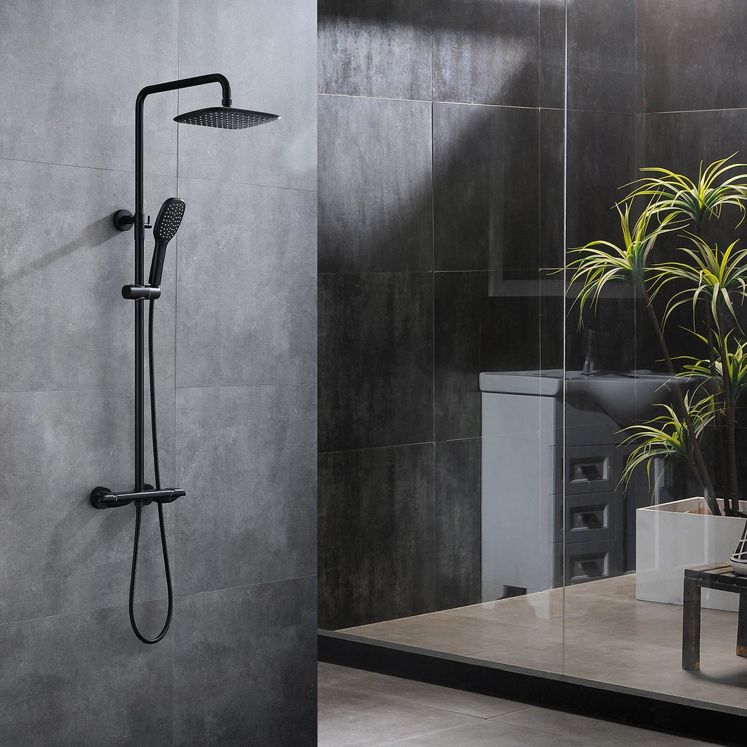2-Function Thermostatic Rainfall Shower Head System