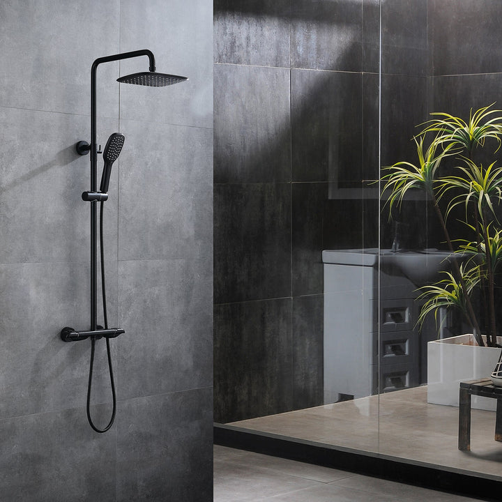 2-Function Thermostatic Rainfall Shower Head System