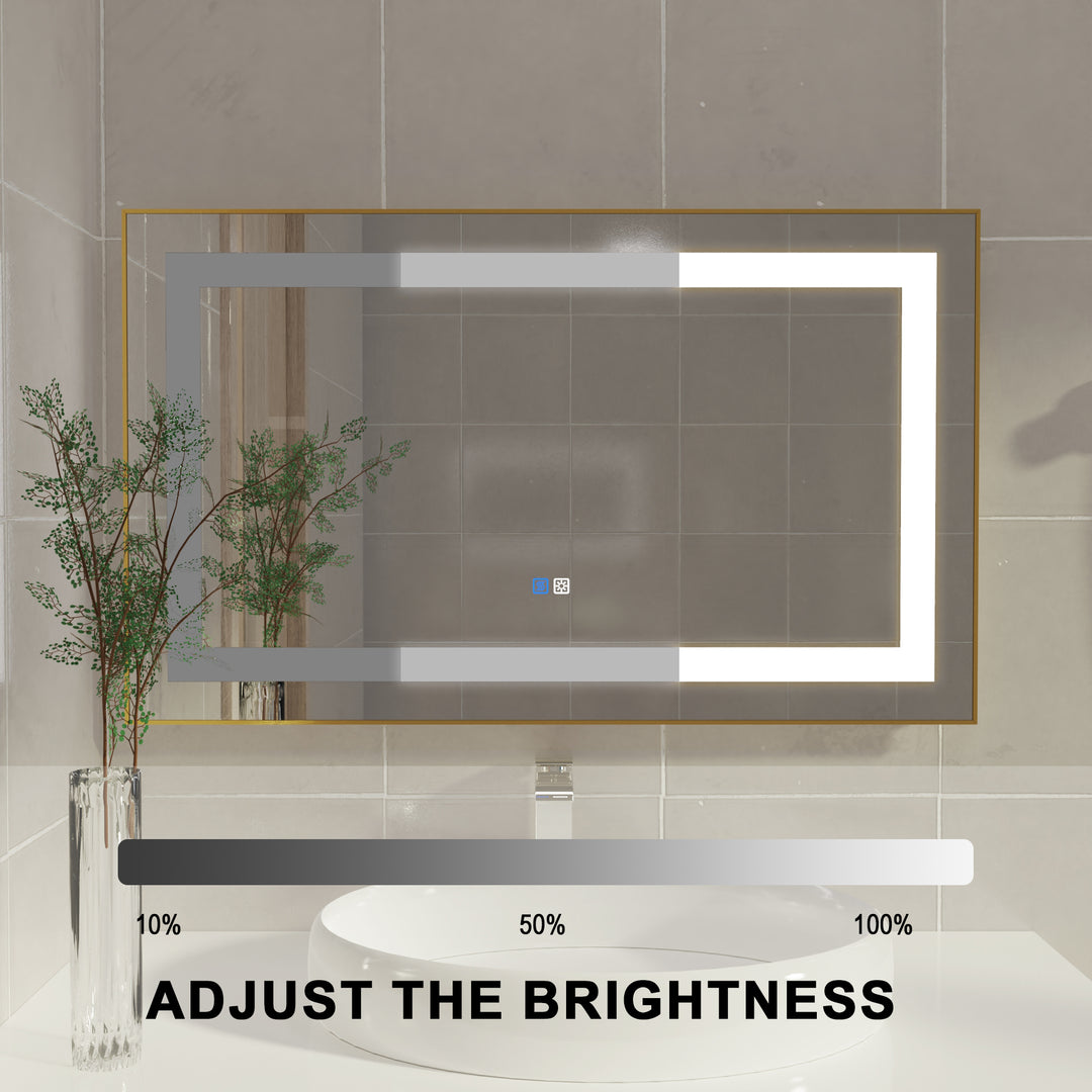 led mirrors bathroom