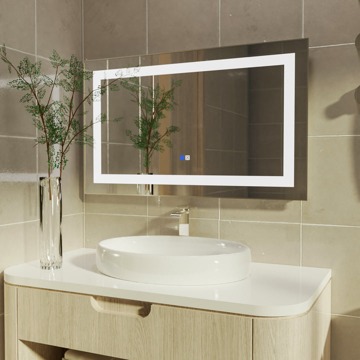 led mirror bathroom