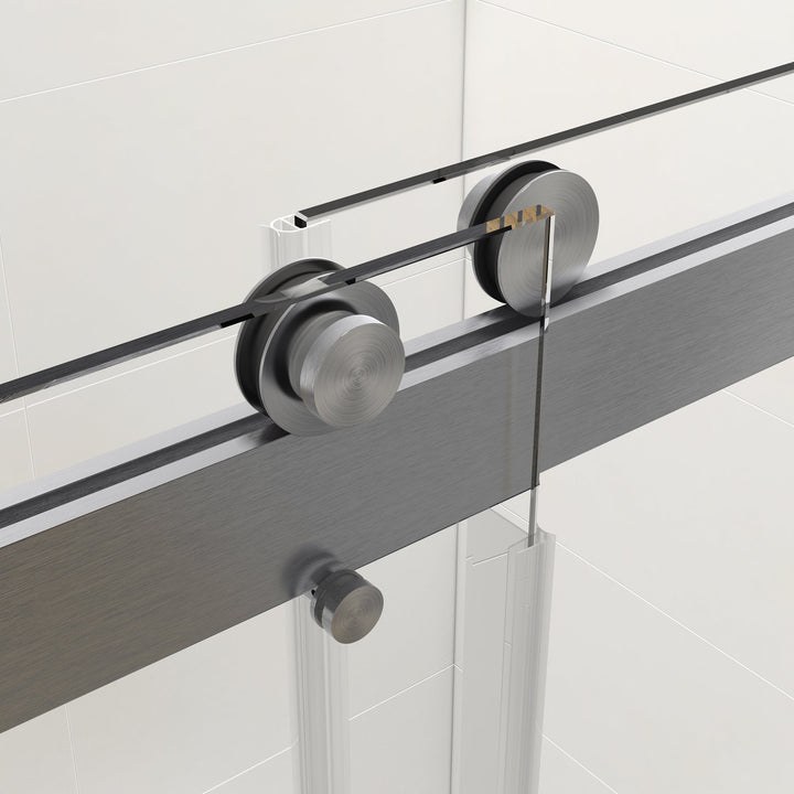 glass shower doors for tub