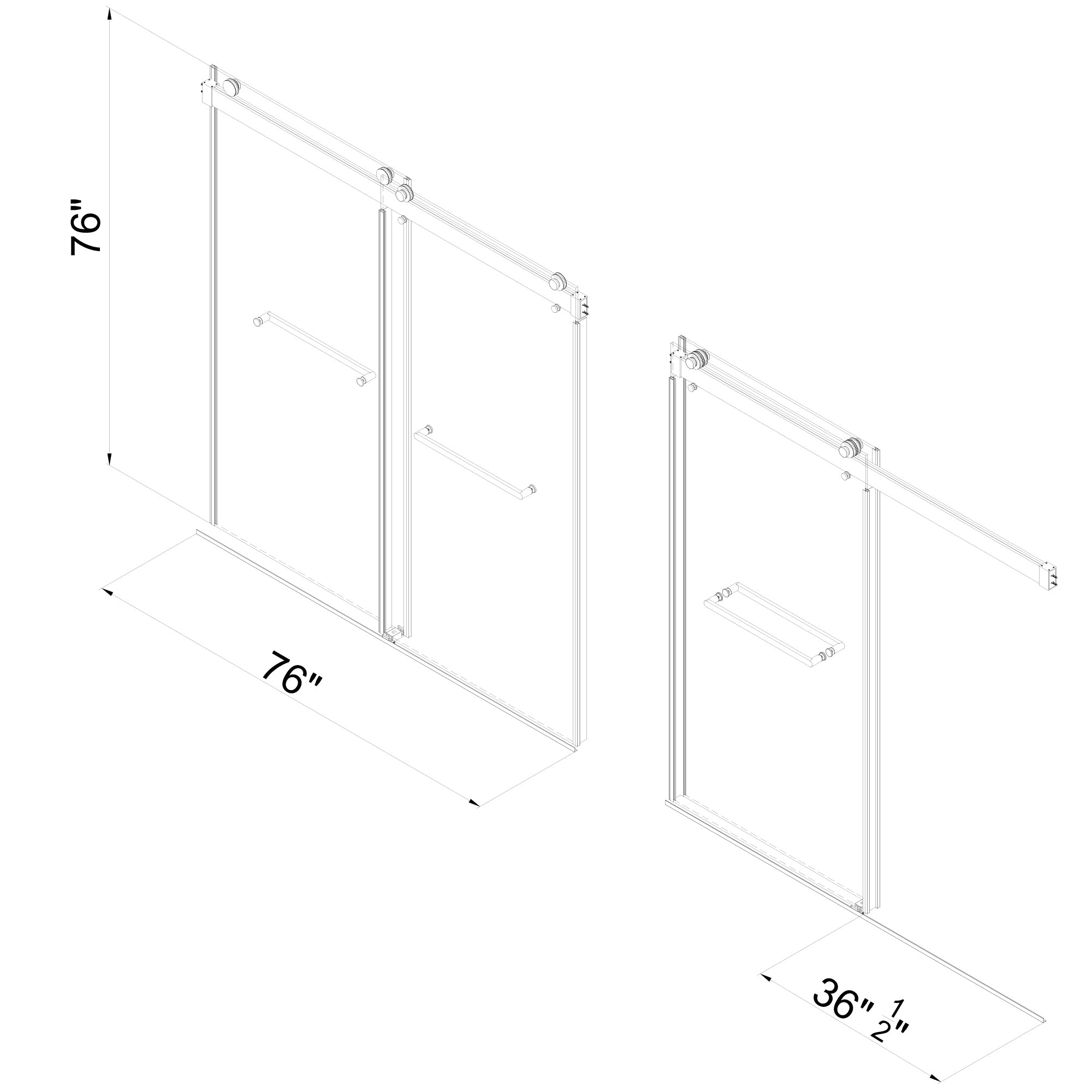 shower doors glass
