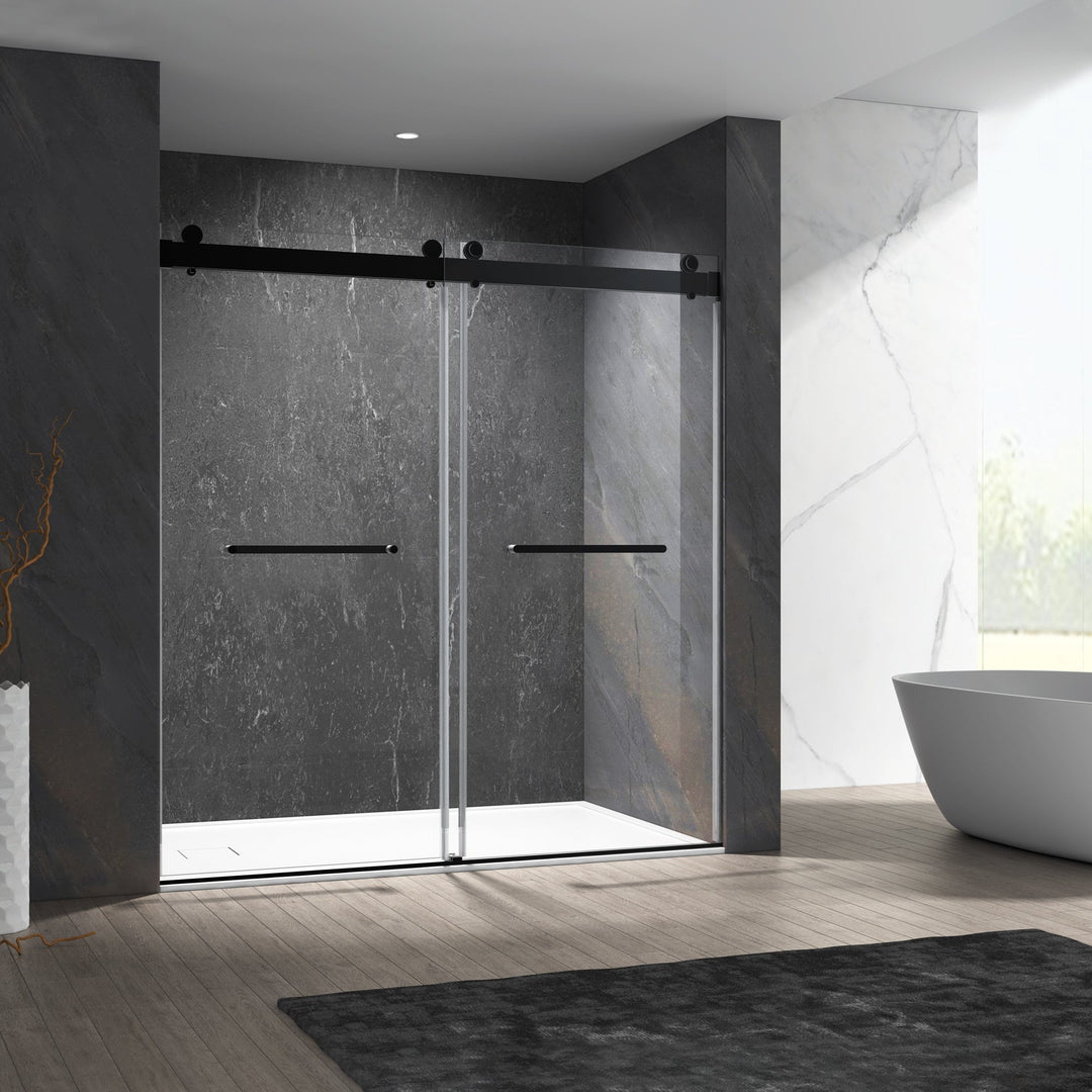 bathroom glass doors for shower