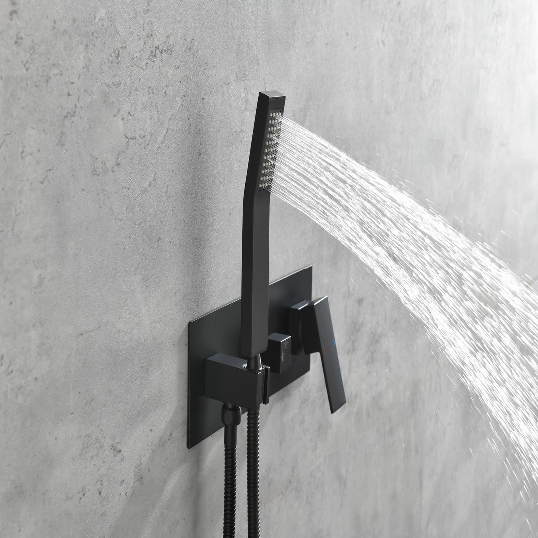 10 Inch Rainfall Shower Head with Handheld Sprayer