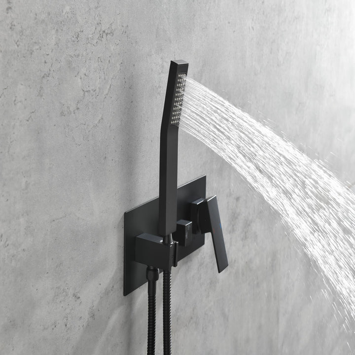 10 Inch Rainfall Shower Head with Handheld Sprayer