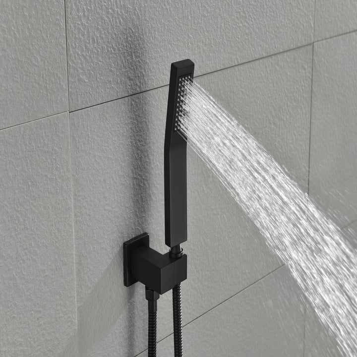 16 inch Bathroom Luxury Rain Mixer Shower Combo Set