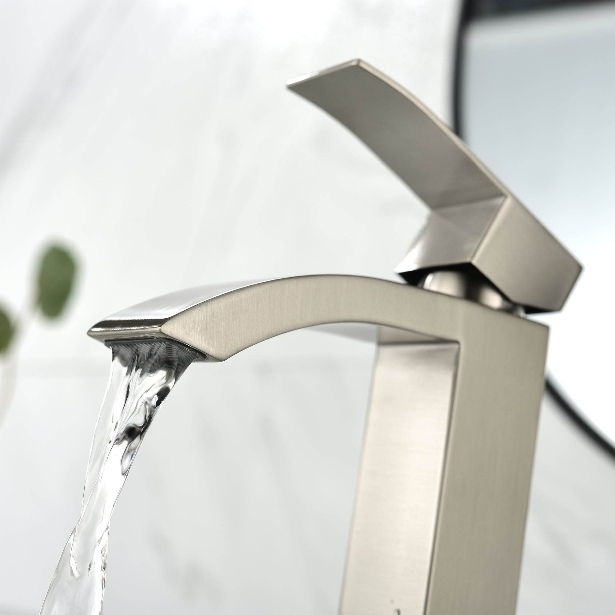 bathroom faucet with sprayer