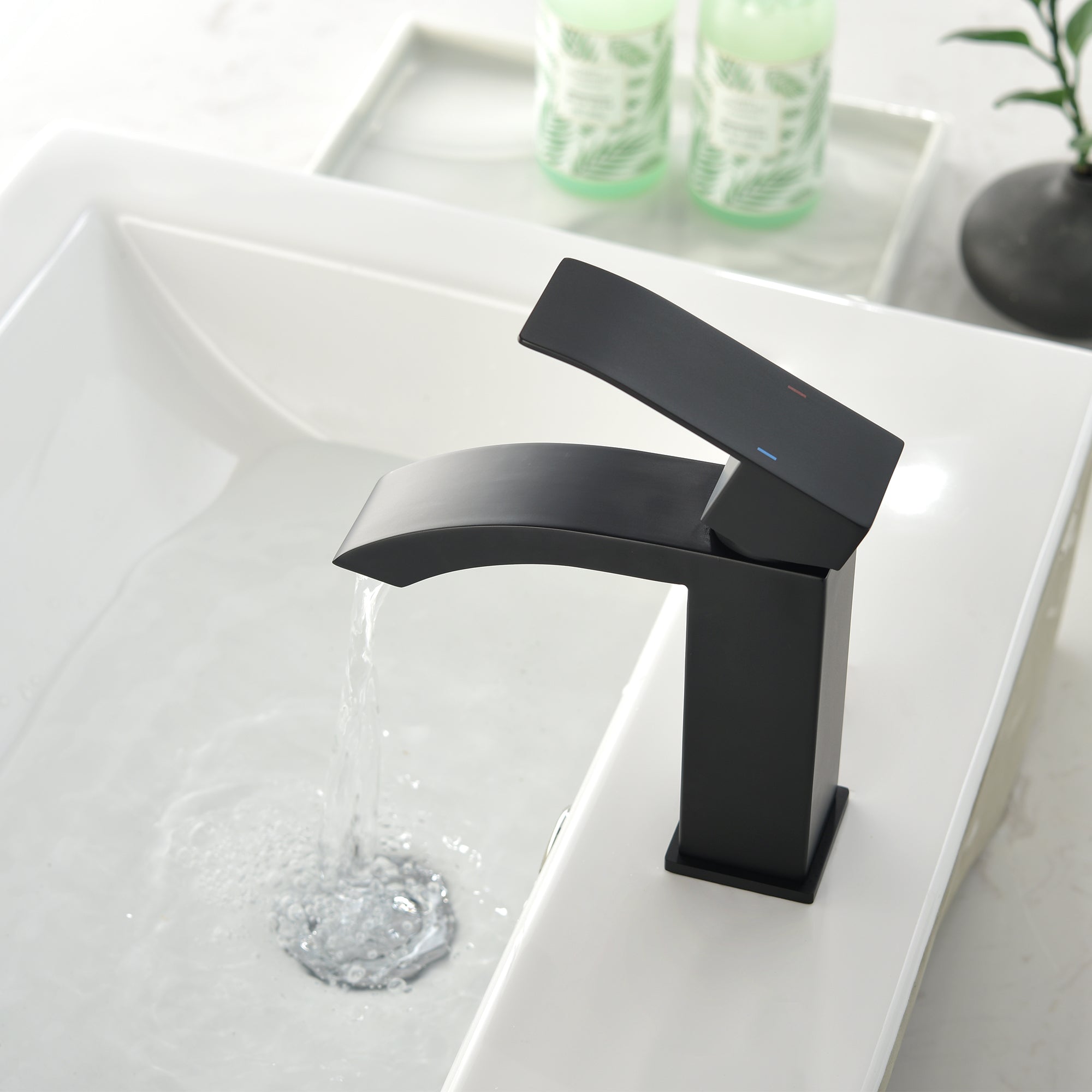 brushed gold bathroom faucet