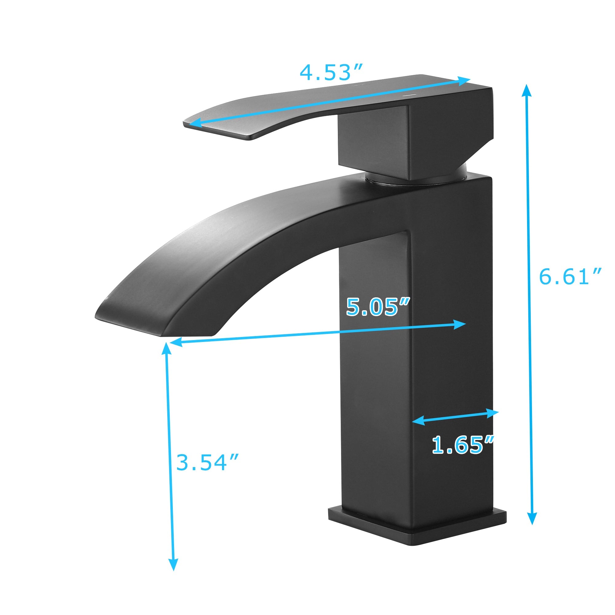 single hole bathroom faucets