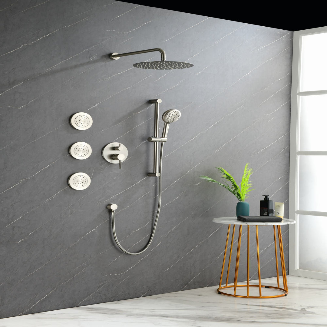 12 inch Shower Head with Lever Handles