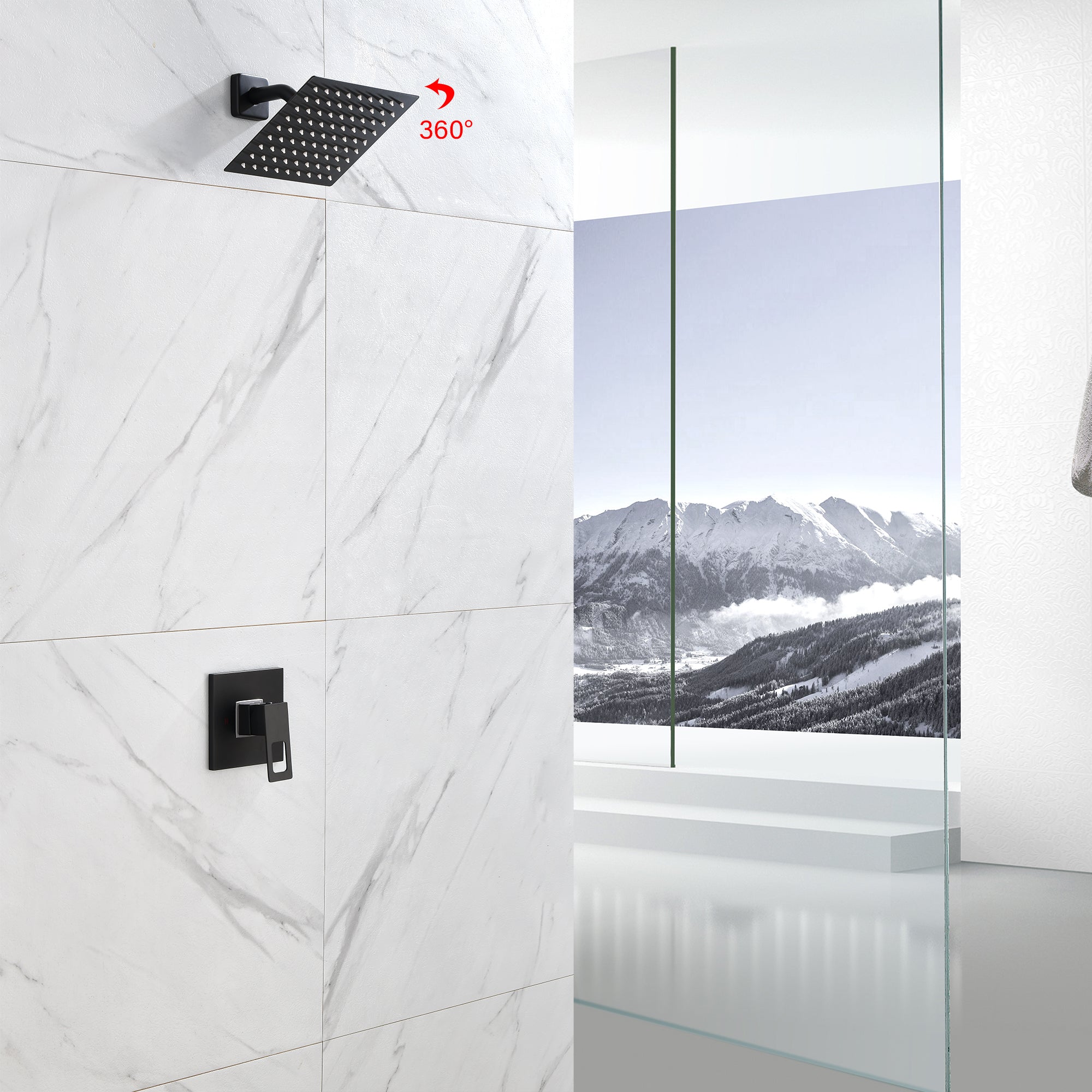 rain shower heads