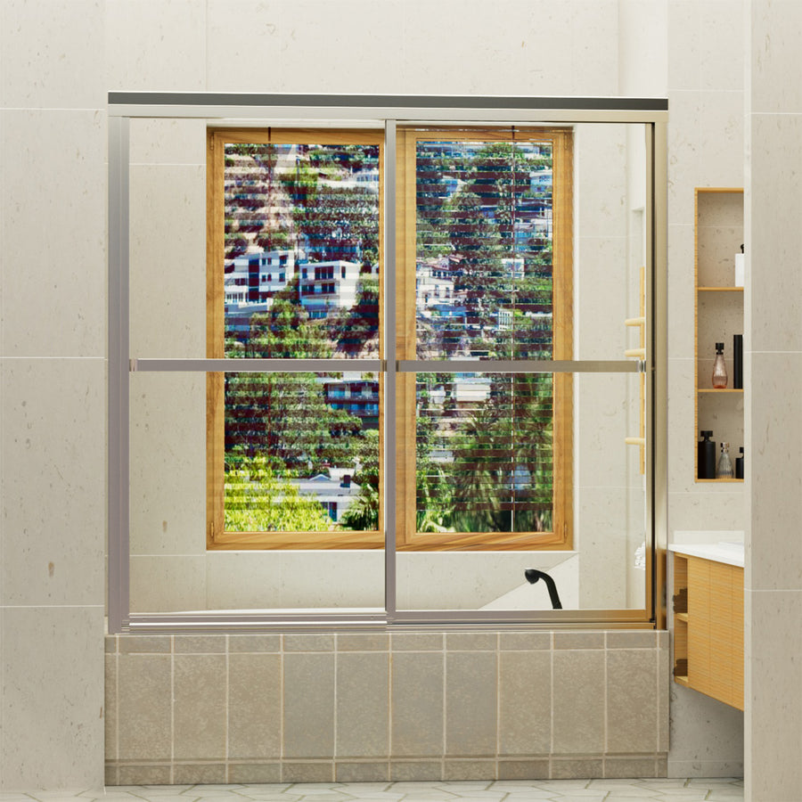 glass shower sliding door