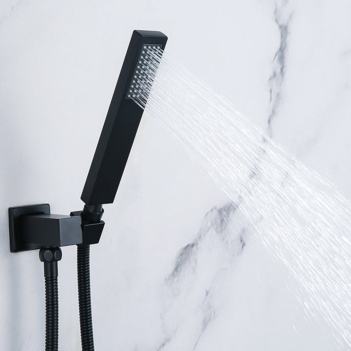 10 inch Wall Mounted Dual Function Shower System With Embedded-Box