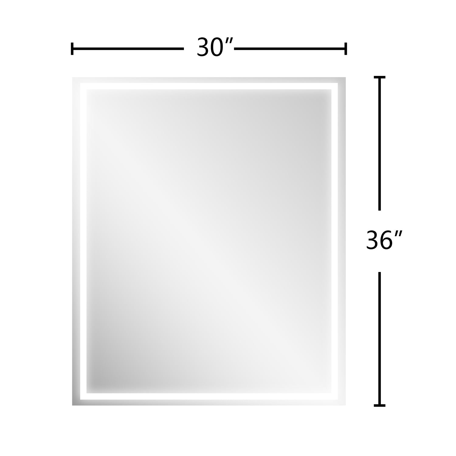 LED Lighted Mirror