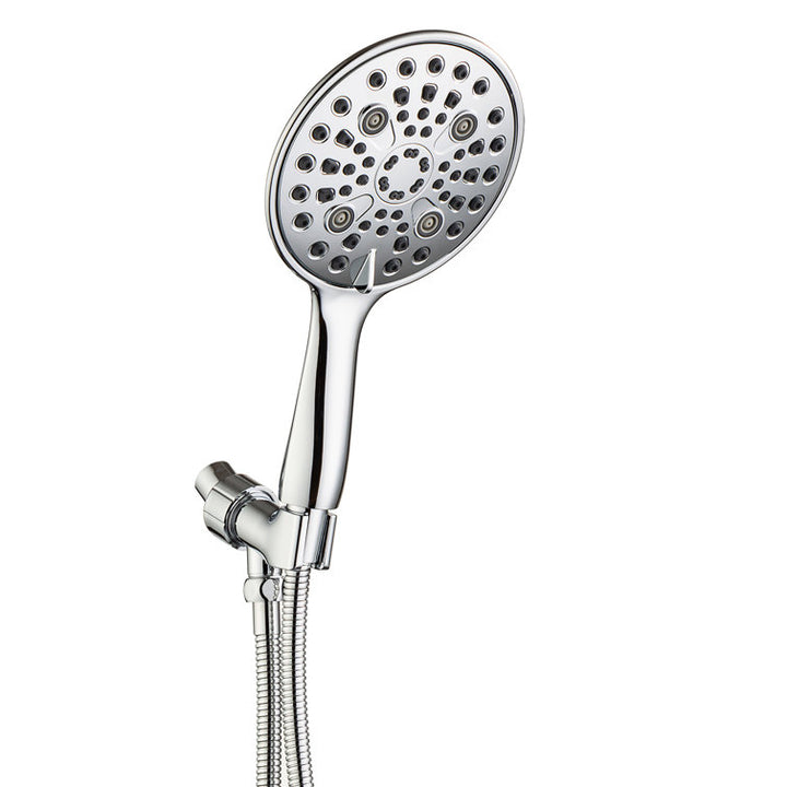 6-Spray Patterns Wall Mount 2.5 GPM 6 in. Wall Mount Handheld Shower Head