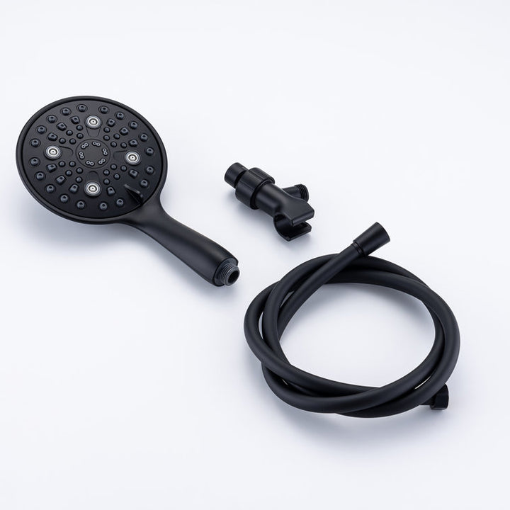 6-Spray Patterns Wall Mount 2.5 GPM 6 in. Wall Mount Handheld Shower Head