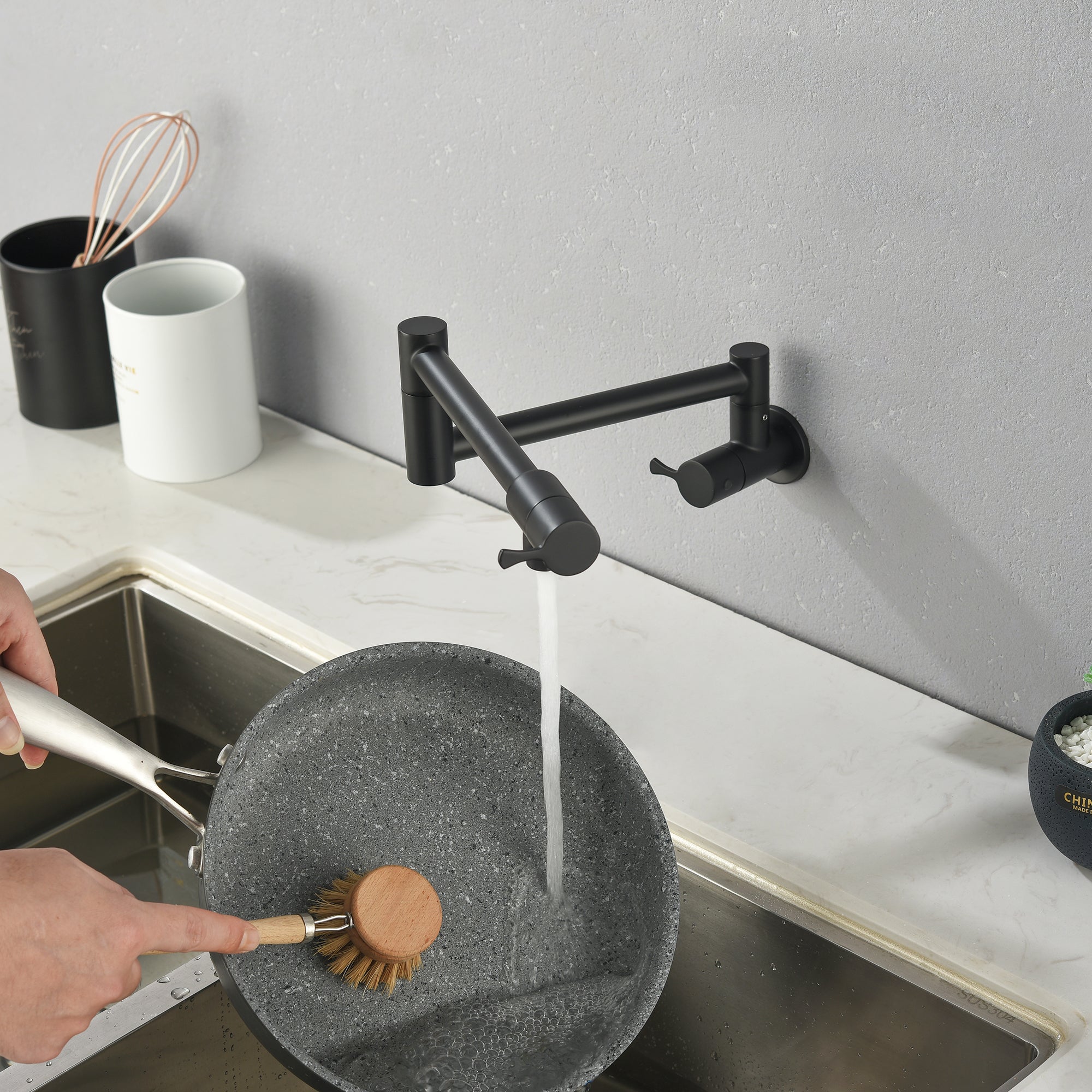 Black Faucet Kitchen