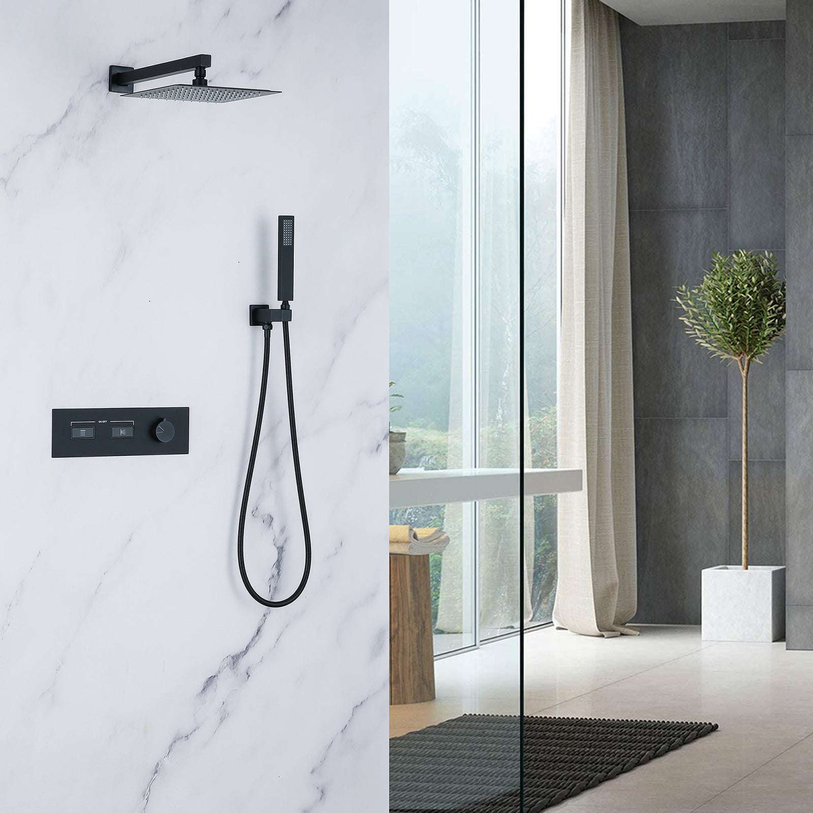 rain shower system